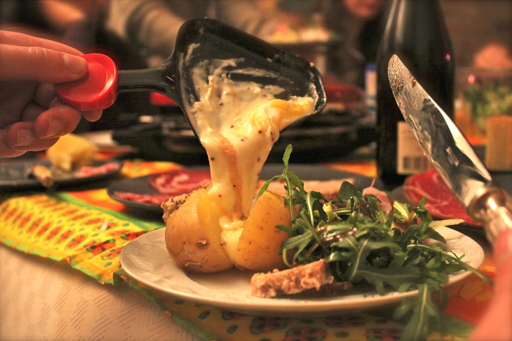 bière et raclette