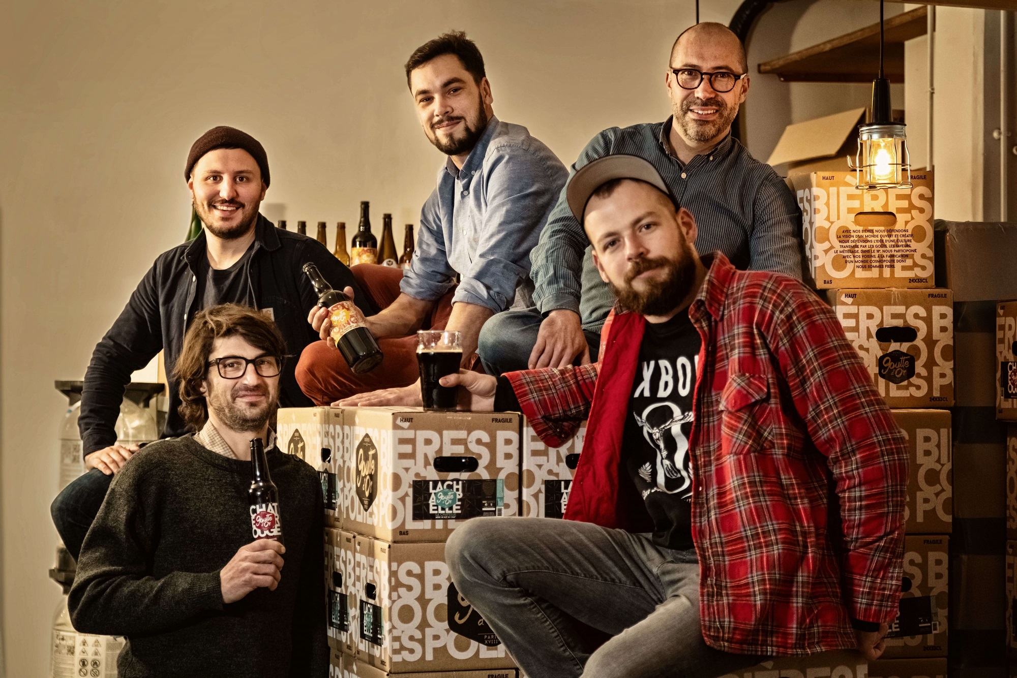 Brasserie_gouttedor_equipe Equipe brasserie goutte d'or